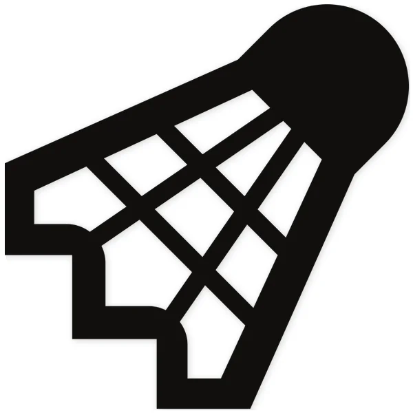 badminton · racket · feather