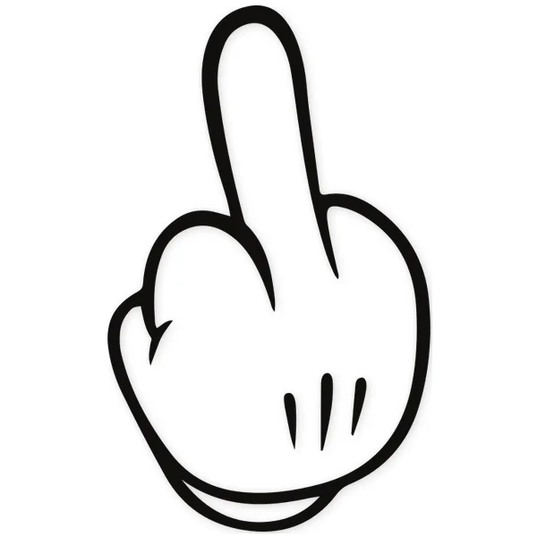 disney · finger · gesture