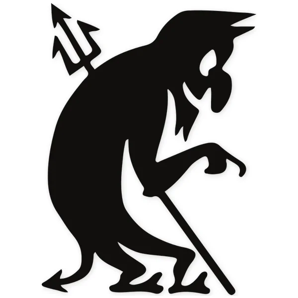 pitchfork · satanic