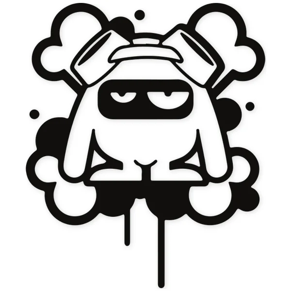 glasses · graffity · hip hop · bones