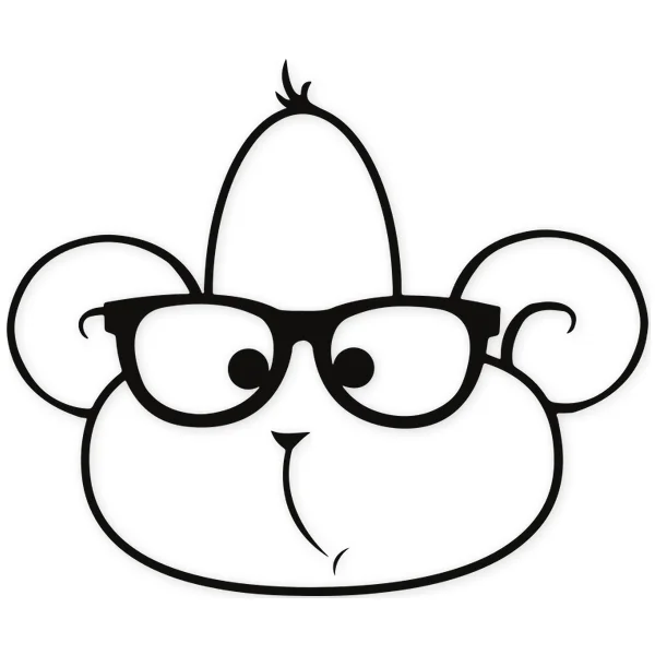 glasses · ape · kids