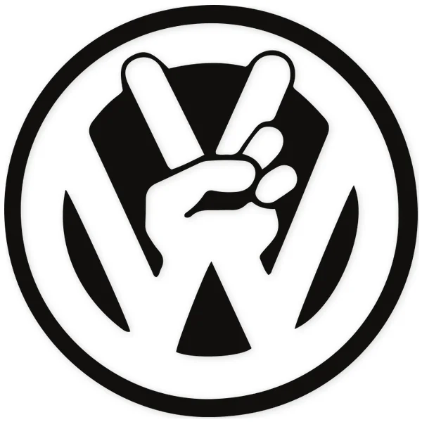finger · gesture · volkswagen · camper · car