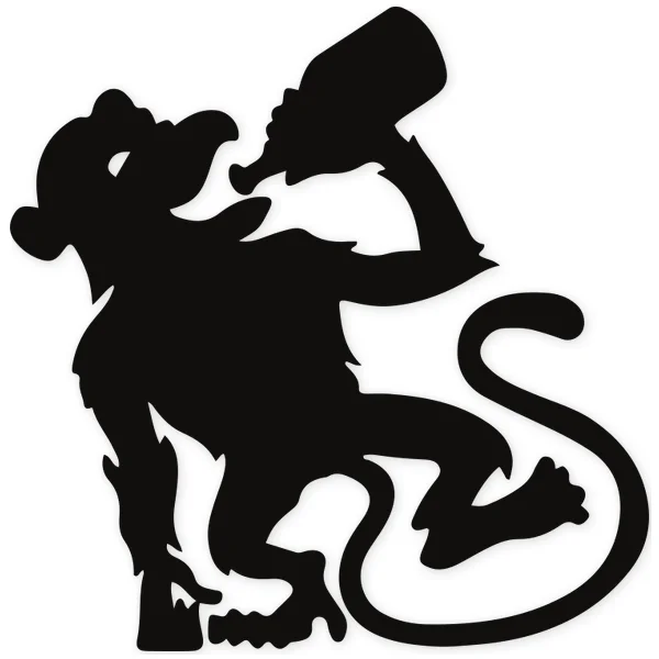 drunk · bottle · ape