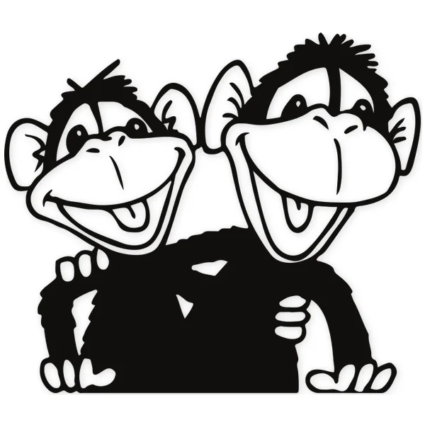 friends · ape · couple