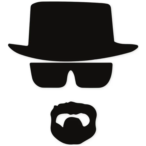 heisenberg · beard · glasses · hat