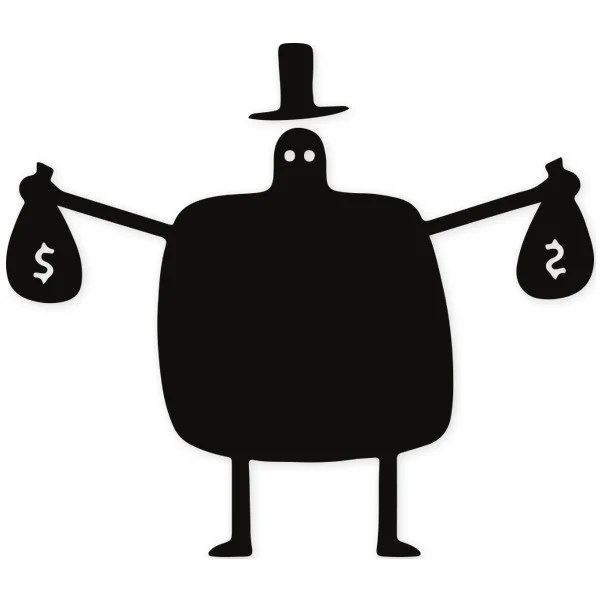 dollar · money · hat · monster · kids