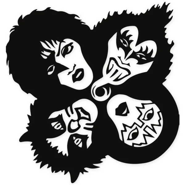 kiss ยท rock and roll ยท play