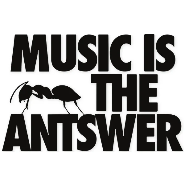 music is the antswer · ant · ibiza · house · party · techno · dj