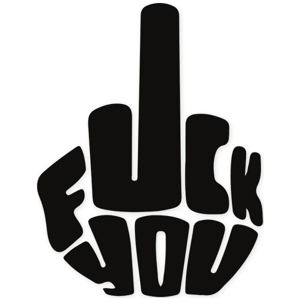 fuckyou ยท fuck ยท fuck off ยท finger ยท gesture ยท hand