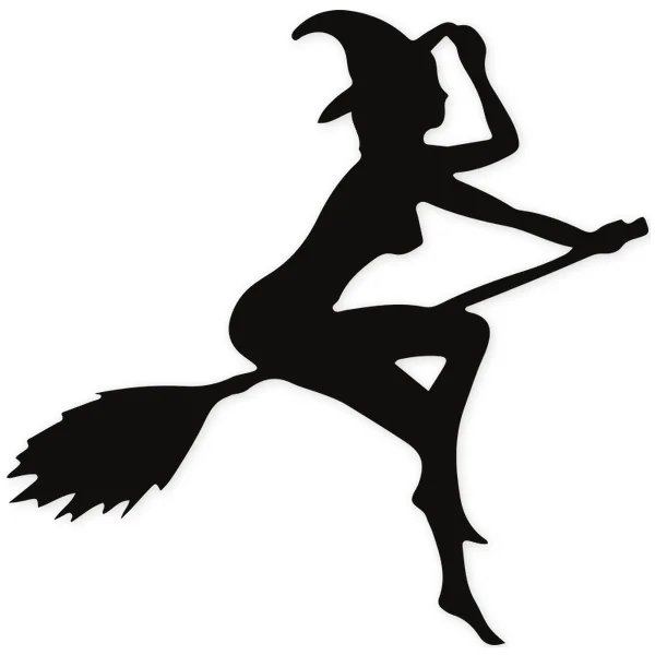 broom · witch · hat · fly