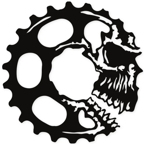 crankset · cycling · downhill · bones · dead
