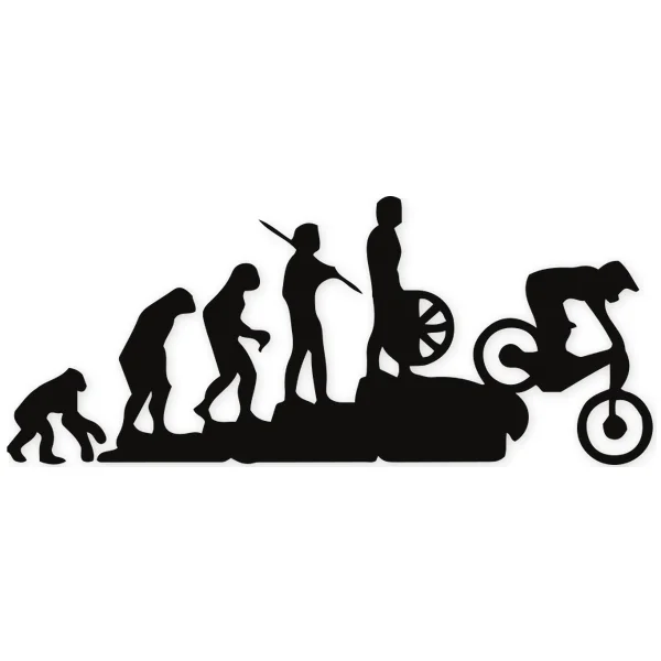 evolution · downhill