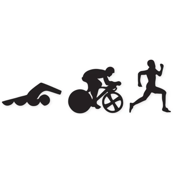 triathlon · swim · running · bicycle