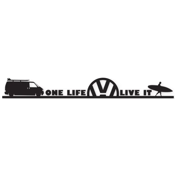 one life · surf · volkswagen · camper · sea · car