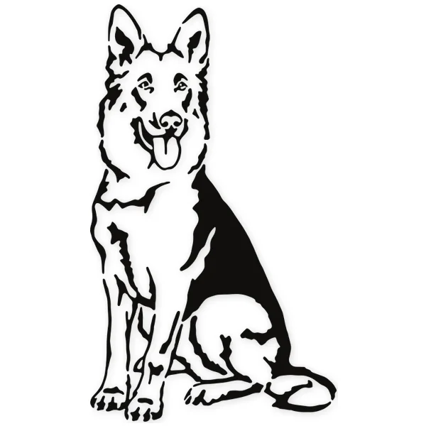 german shepherd · mascot