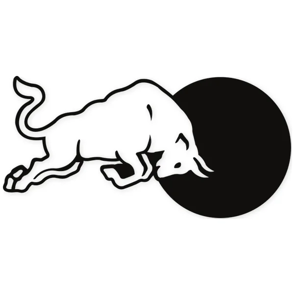 extreme · red bull · sun · bull · horns