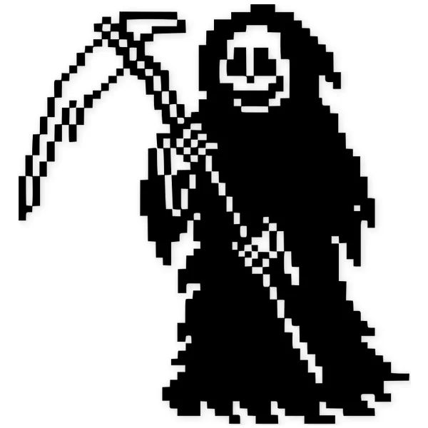 scythe · pixel · dead