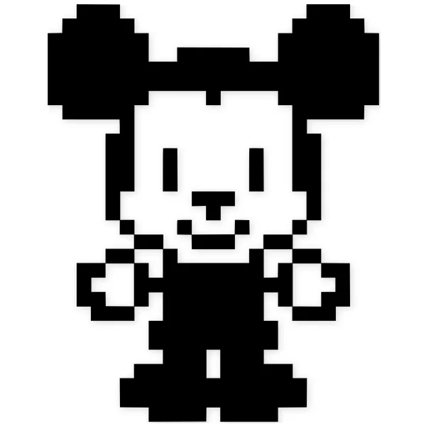 Mickey Mouse · pixel