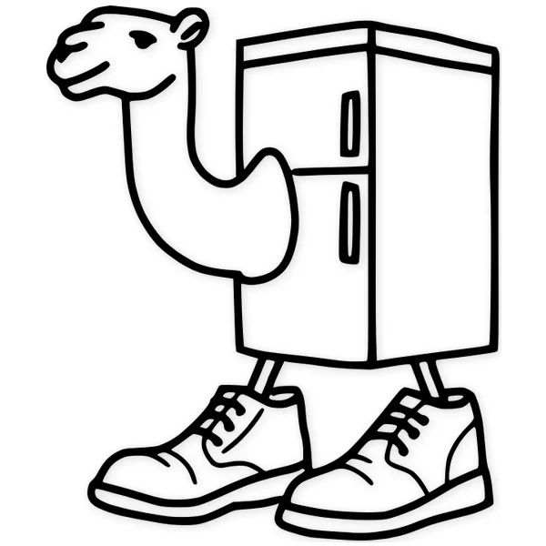 camel · shoe