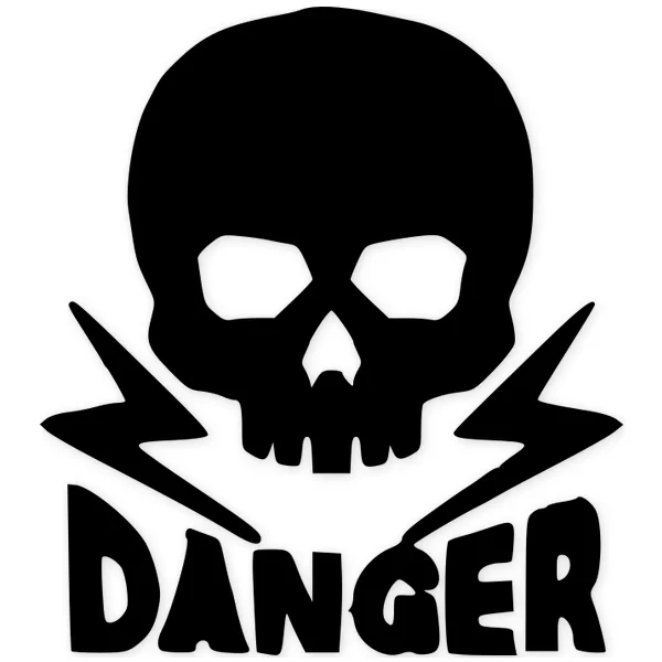 danger · skull · dead