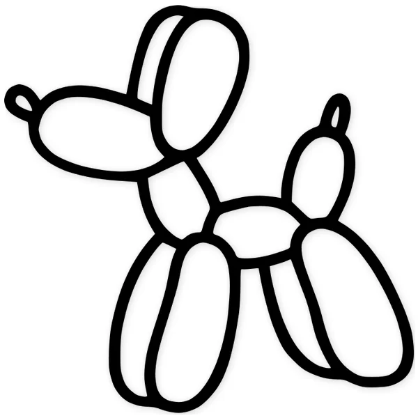 balloon · mascot · dogs