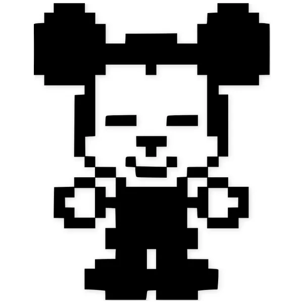 Mickey Mouse · pixel · kids