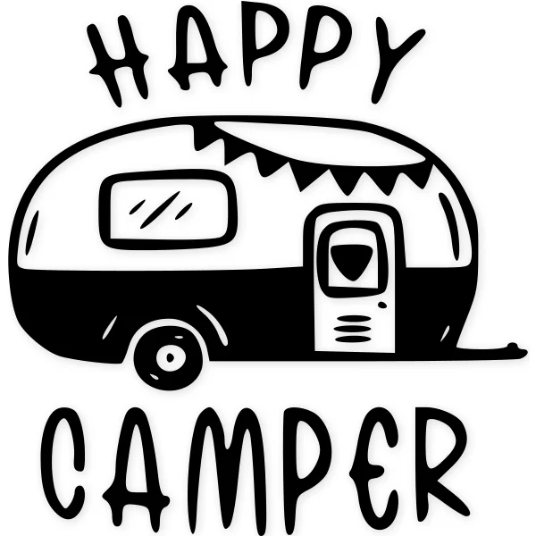 happy · camper