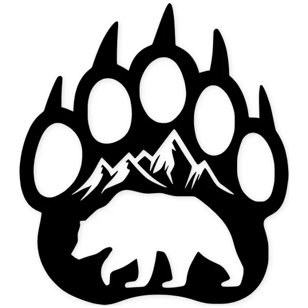 paw · claw · bear · mountain