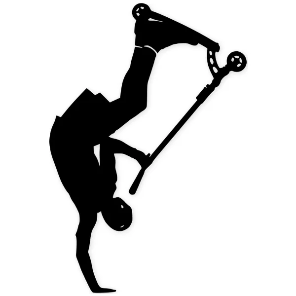 invert · scooter freestyle · freestyle · skate · jump