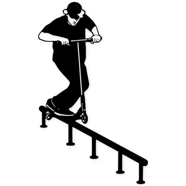 bar · scooter · grind · skate