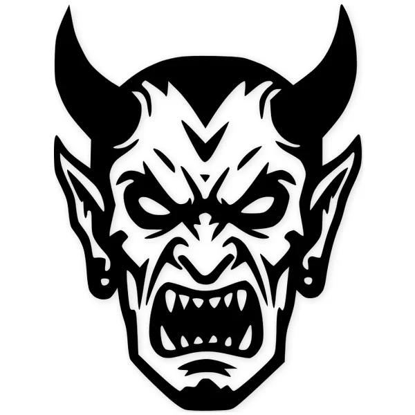 satanic · fangs