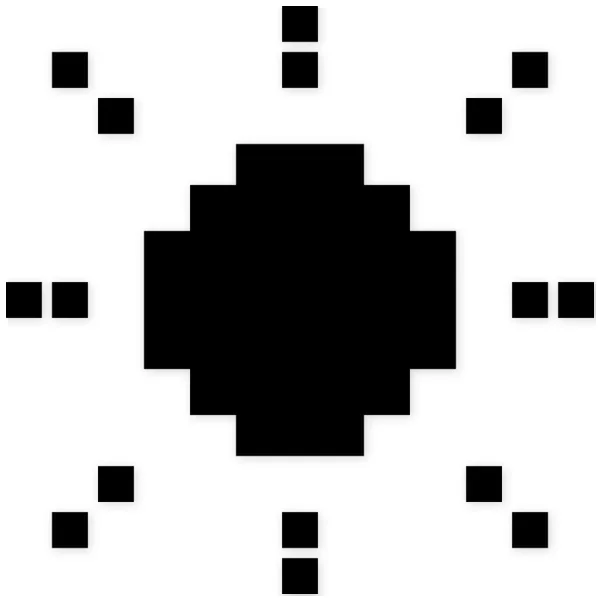 rayos de sol · digital · sol · 8 bits